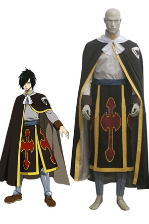 Fairy Tail Dragon Slayer Shadow Dragon Rogue Cheney Ryos Cosplay Costume AC0027