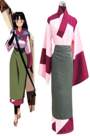 InuYasha Sango Kimono Cosplay Costume AC00153