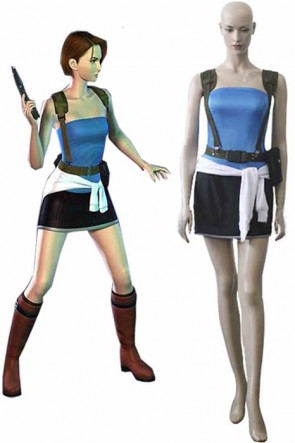 Resident Evil 3/2 Apocalypse Jill Valentine Cosplay Costume GC00132