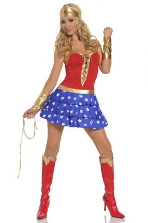 Supergirl Golden Headwear Cosplay Costume MC00134