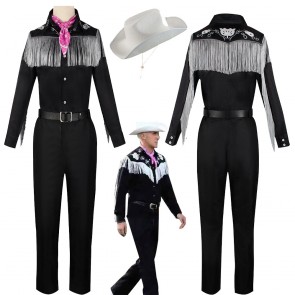 2023 Barbie Movie Ken Halloween Cosplay Costume With Hat