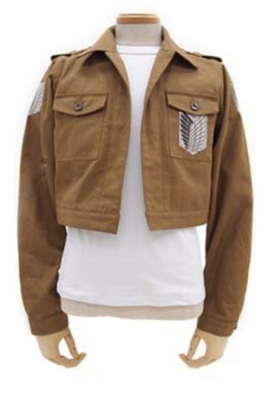 Attack on Titan The Recon Corps Wings of Freedom Boy's Jaket Cosplay Costume AC00105