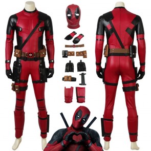 Deadpool 2 Wade Wilson Halloween Cosplay Costume Full Set