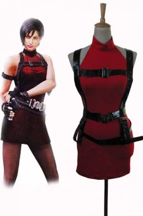 Resident Evil 2 Ada Wong Cosplay Costume GC00137