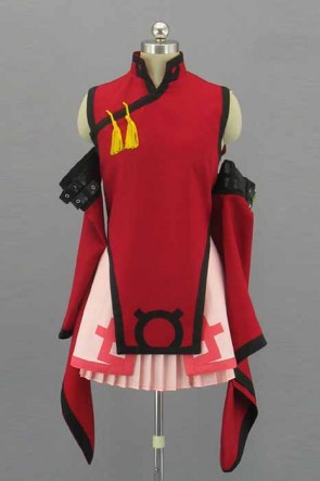 Guilty Gear Red Suit Cosplay Costume GC00121
