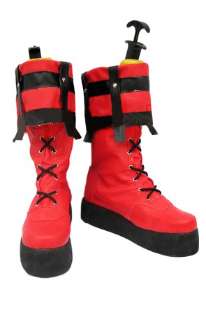 Guilty Gear Sol Badguy Cosplay Shoes With Bright Color GC00128