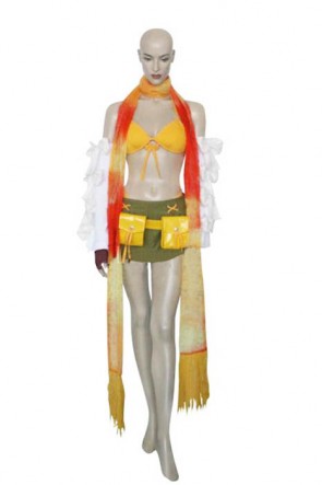 Final Fantasy X-2 Rikku Cosplay Costume GC0071