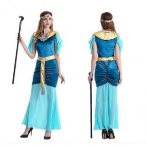 Halloween Ancient Cleopatra Pharaoh Queen Cosplay Costume
