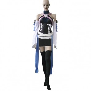 Kingdom Hearts Birth By Sleep Aqua Cosplay Costume AC00721