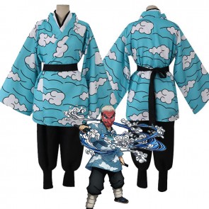 Demon Slayer Sakonji Urokodaki Halloween Cosplay Costume