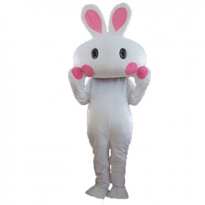 White Rabbit Mascot Costume MC009