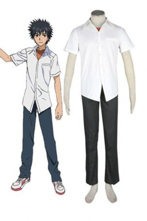 A Certain Magical Index Touma Kamijou Cosplay Costume AC001326
