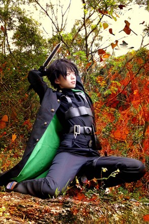 Darker than Black Hei Li Shenshun Black Cosplay Costumes AC001449