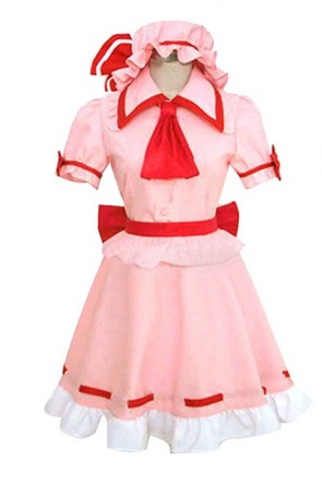 Touhou Project Remilia Scarlet Cosplay Costume Custom Made GC00336