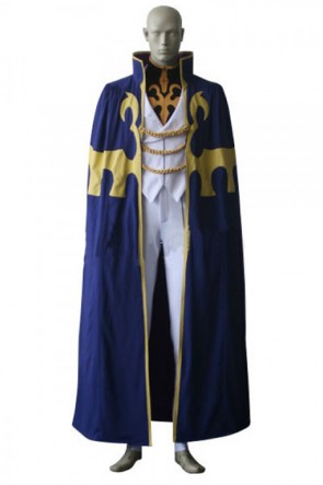 Code Geass Suzaku Kururugi Cosplay Costume Custom Made AC00960