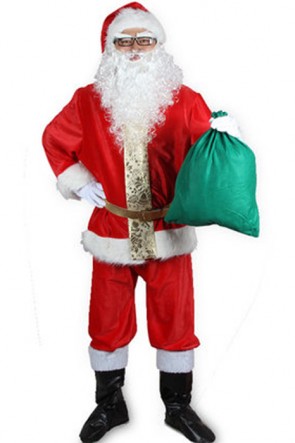 Christmas Rubie's Santa Claus Special Suit Costume  FCC00173