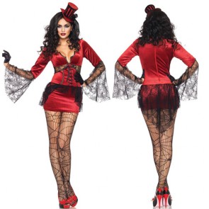 bodysuit adult Vampire halloween costume spider female demon clothing FHC0022