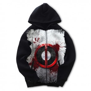 Hoodie Deadpool Cosplay Costume Long Sleeve Casual Tops Sweatshirt 