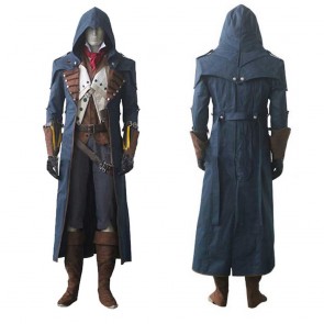 Assassin's Creed Unity Arno Victor Dorian Grey Halloween Cosplay Costume