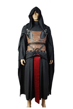 Star Wars Darth Revan Black Cosplay  Costume MC00163