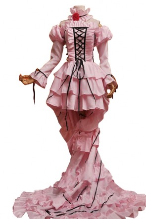 Chobits Cosplay Costumes With Cute Color Pink AC00679