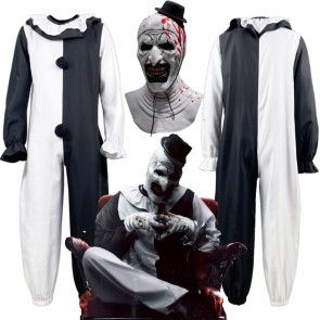 Terrifier Art the Clown Halloween Cosplay Costume