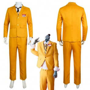 Beetlejuice Bob the Shrinker Yellow Cosplay Costume