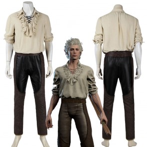 Baldur's Gate III Astarion Ancunin Camp Halloween Cosplay Costumes
