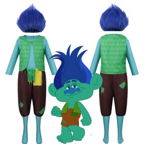 Trolls Band Together Branch Halloween Cosplay Costume