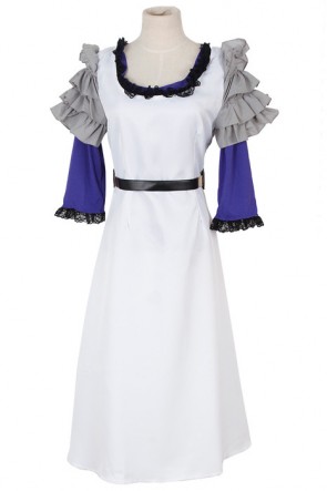 Tokyo Ghoul White Dress With Purple Sleeves Lovely Cosplay Costume AC00335