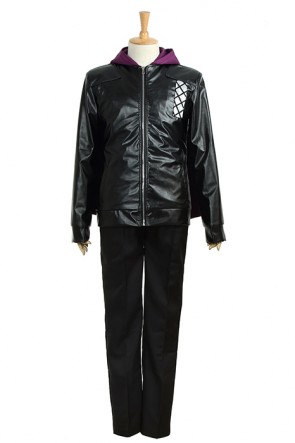 Tokyo Ghoul Kirishima Ayato Black PU Cosplay Costume Fancy uniform custom made AC00360