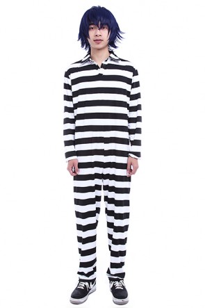 Kangoku Gakuen Prison School Hana Midorikawa Jumpsuit Uniform Cosplay Costume AC00903