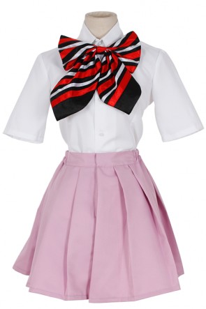 Ao No Blue Exorcist Shiemi Moriyama Cosplay Costume Shirt And Skirt AC00688
