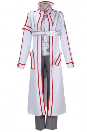 Sword Art Online Kirito Knights of the Blood White Cosplay Costume AC00304