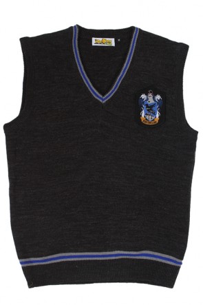 Harry Potter Ravenclaw Vest Sweater School Uniform Dark Gray  MC0063