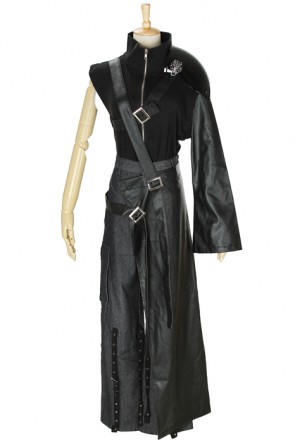 Final Fantasy 7 - Claude Black Suit Cosplay Costumes GC0042