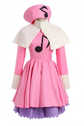 Cardcaptor Sakura Sakura Kinomoto Color Changing Music Note Cosplay Costumes  AC001244