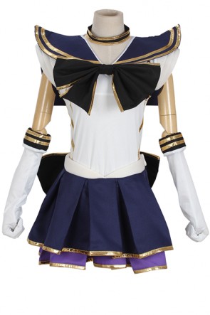 Sailor Moon  Living Theatre  Meiou Setsuna Sailor Pluto Cosplay Costume AC00619