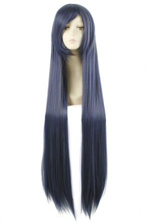 100cm Long Blue Grey Anime Cosplay Wig CW00481
