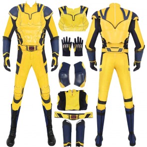 Deadpool 3 Wolverine Leather Deluxe Halloween Costume Cosplay Full Set