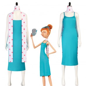 Lucy Wilde Dress Despicable Me Halloween Cosplay Costume