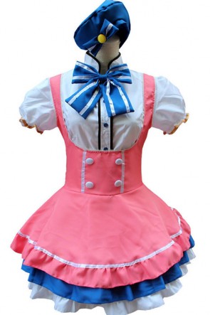 Love Live! Minami Kotori Cosplay Costume Candy Lolita Princess Maid Dress Outfit AC00535