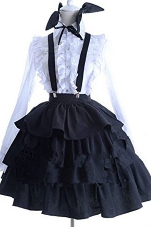 Date A Live Itsuka Kotori Lolita Cute Dress Cosplay Costume AC00820