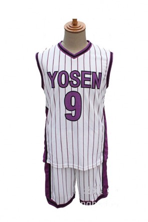 Pride Panda Adult Kuroko No Basuke Yosen No.9 Costume Basketball Uniforms AC00394