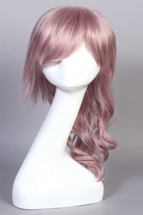 55CM Long Fashion Lightning Farron Cosplay Wig Special Color CW00464