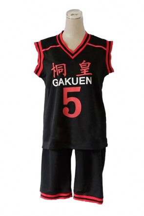 Kuroko no Basuke Basketball Aomine Daiki Touoh Gakuen Uniform Cosplay Costume AC00378