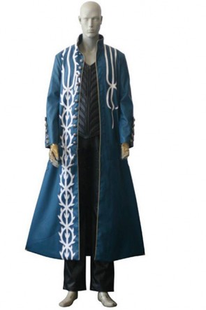 Custom-Made Cosplay Costume For Devil May Cry III 3 Vergil AC00423