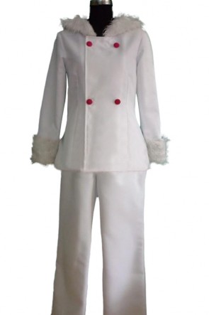 Durarara Orihara Izaya Cosplay Costume Uniform White AC00443