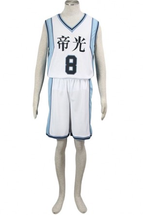 Kuroko No Basuke Basketball Kise Ryouta Uniform No.8 Cosplay Costume AC00387