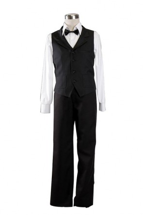 Durarara Heiwajima Shizuo Cosplay Costume Uniform Black AC00440